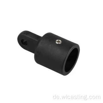 Boot Schwarz Bimini Top Fittings Nylon Abdeckkappe Augenende